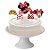 Decoração De Bolo - Minnie Mouse - 6 unidades - Regina - Rizzo - Imagem 1