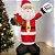 Papai Noel Premium Gigante Inflável Com Led - 127v - 3,6m - 1 unidade - Cromus - Rizzo - Imagem 3