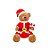 Urso De Natal Premium Gigante Inflável Com Led - 127v - 1,8m - 1 unidade - Cromus - Rizzo - Imagem 1