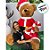 Urso De Natal Premium Gigante Inflável Com Led - 127v - 1,8m - 1 unidade - Cromus - Rizzo - Imagem 4