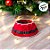 Saia Para Árvore De Natal - Cinto Noel - Vermelho e Branco - 68cm - 1 unidade - Cromus - Rizzo - Imagem 3