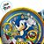 Prato de Papel Redondo - Sonic - 18cm - 8 unidades - Regina - Rizzo - Imagem 3