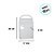 Sacola Transparente Bag 350ml Lisa - 17cm - 1 unidade - Rizzo - Imagem 2