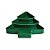Petisqueira Árvore De Natal - Verde - 28cm - 1 unidade - Rizzo - Imagem 1