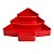 Petisqueira Árvore De Natal - Vermelho - 28cm - 1 unidade - Rizzo - Imagem 1