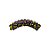 Wrapper para Cupcake - Caveira Color - 14,2x3,3cm - 12 unidades - Rizzo - Imagem 1