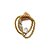 Cordão Decorativo - Dourado Pingente - 32cm - 1 unidade - Rizzo - Imagem 1