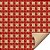 Folha para Ovos de Páscoa Papel Kraft Sweet Vermelho 69x89cm - 5 unidades - Cromus - Rizzo - Imagem 1