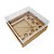 Caixa Bentô Cake com 11 Doces (23,8cmx23,8cmx11cm) Kraft - 5 unidades - Assk - Rizzo - Imagem 1