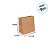 Saco de Papel PP 23x17,5x9,5cm - Kraft - 50 unidades - Cromus - Rizzo - Imagem 2