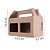 Caixa Maleta Para 2 Potes de 150 ml - Kraft - 10 unidades - Rizzo - Imagem 2