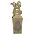 Caixa Coelho - Kraft - 6 x 10 x 4 cm - 10 un - Assk Rizzo - Imagem 1