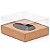 Caixa Ovo de Colher - Meio Ovo de 500g - 20,5cm x 17cm x 9,7cm - Kraft - 5 Unidades - Assk - Rizzo - Imagem 1
