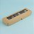 Caixa com Visor S00 (4cm x 15,5cm x 2cm) Kraft - 10 unidades - Assk - Rizzo Embalagens - Imagem 1