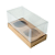 Caixa Cupcake com Tampa Transparente 2 Cavidades (17cm x 9cm x 8,5cm) Kraft 10 unidades Assk - Imagem 1