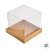 Caixa para Panetone 500g (15x15cm) Kraft - 5 unidades - Assk - Rizzo - Imagem 2