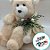 Enfeite de Natal - Urso Sentado - 20cm - 1 unidade - Rizzo - Rizzo - Imagem 3