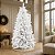 Árvore de Natal Modelo Nevada Branca - 1410 Galhos - 2,40m - Ref. RZO341 - 1 unidade - Rizzo - Imagem 1