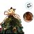 Mini Pinheiro De Natal Decorado Com Led - 75cm - Ref. RZO416 - 1 unidade - Rizzo - Imagem 4