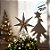 Topo Estrela Para Árvore de Natal Metal - 25x29cm - 1 unidade - Rizzo - Imagem 3