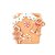 Vaso Decorativo de Natal - Casa Gingerbread - 9cm - 1 unidade - Cromus - Rizzo - Imagem 1