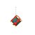 Enfeite Decorativo De Natal - Mini Tambor De Veludo - 8cm - 1 unidade - Cromus - Rizzo - Imagem 1