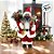 Papai Noel Decorativo - Com Presente Vermelho, Preto e Dourado - 41cm - 1 unidade - Cromus - Rizzo - Imagem 3
