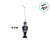 Enfeite Para Pendurar - Soldado De Chumbo - 15cm - 1 unidade - Cromus - Rizzo - Imagem 2