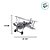 Avião Decorativo De Metal Natalino Natalino - 36x21cm - 1 unidade - Cromus - Rizzo - Imagem 2