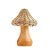 Enfeite Em Resina - Cogumelo Bege - 20cm - 1 unidade - Cromus - Rizzo - Imagem 1