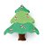 Almofada Pinheiro de Natal com Candy Cane - 40cm - 1 unidade - Cromus - Rizzo - Imagem 1