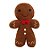 Almofada Gingerbread De Natal - 36cm - 1 unidade - Cromus - Rizzo - Imagem 1