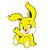 Coelho XGG de EVA Amarelo com Glitter - 1 unidade - Rizzo - Imagem 1