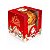 Caixa de Panetone Classic com Visor - Natal Encantado - 5 unidades - Ideia Embalagens - Rizzo - Imagem 3