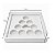 Caixa 10 Brigadeiros Árvore de Natal - Branca - 5 unidades - Assk - Rizzo - Imagem 3