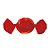 Papel Trufa 14,5x15,5cm - Vermelho - 1000 unidades - Cromus - Rizzo - Imagem 1