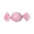 Papel Trufa 14,5x15,5cm - Poa Double Face Rosa - 100 unidades - Cromus - Imagem 1