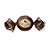 Papel Trufa 14,5x15,5cm - Petit Gateau - 100 unidades - Cromus - Imagem 1