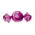 Papel Trufa 14,5x15,5cm - Metalizado Pink- 100 unidades - Cromus - Imagem 1