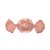 Papel Trufa 14,5x15,5cm - Liso Coral - 100 unidades - Cromus - Imagem 1