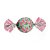 Papel Trufa 14,5x15,5cm - Liberty Verde - 100 unidades - Cromus - Imagem 1