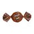 Papel Trufa 14,5x15,5cm - Frutal Brigadeiro - 100 unidades - Cromus - Imagem 1