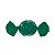 Papel Mini Trufa - 12x12,5cm - Verde - 100 unidades - Cromus - 023403 Rizzo Embalagens - Imagem 1