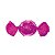 Papel Mini Trufa - 12x12,5cm - Pink - 100 unidades - Cromus - Rizzo Embalagens - Imagem 1