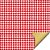 Folha para Ovos de Páscoa Double Face Tweed Vermelho 69x89cm - 05 unidades - Cromus Páscoa - Rizzo Embalagens - Imagem 1