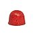 Papel Chumbo 8x7,8cm - Arabesco Vermelho - 300 folhas - Cromus - Rizzo Embalagens - Imagem 1