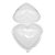 Blister Coração 1kg - Cristal - 2 unidades - Rizzo - Imagem 1