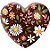 Blister Decorado com Transfer para Chocolate - Coração - Mãe - BL0165 - 1 unidade - Stalden - Rizzo - Imagem 3
