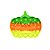 Brinquedo Pop It Fidget Toy - Abóbora de Halloween - 1 unidade - Rizzo - Imagem 1
