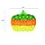 Brinquedo Pop It Fidget Toy - Abóbora de Halloween - 1 unidade - Rizzo - Imagem 2